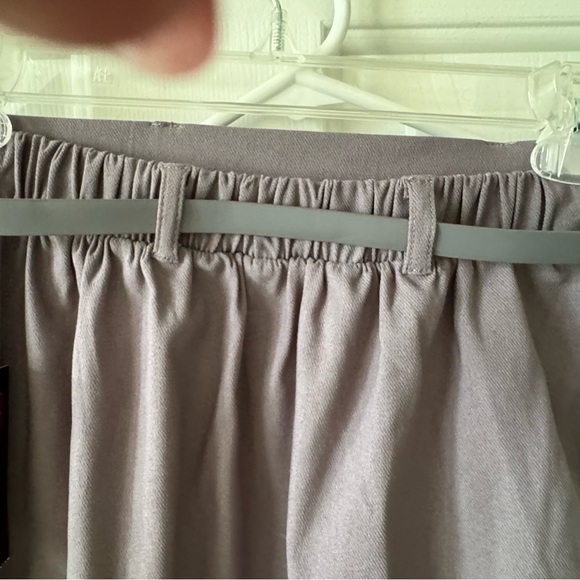 NWT No Boundaries Skirt S, Grey, belted - Picture 8 of 12
